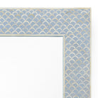 Elgon Mirror - Blue, front view - Starboard Lane