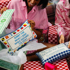 Docking the Boat Needlepoint Pillow, styled - Starboard Lane