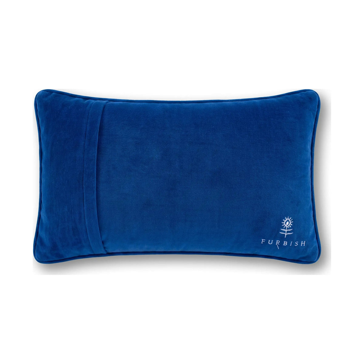 Docking the Boat Needlepoint Pillow, velvet back - Starboard Lane