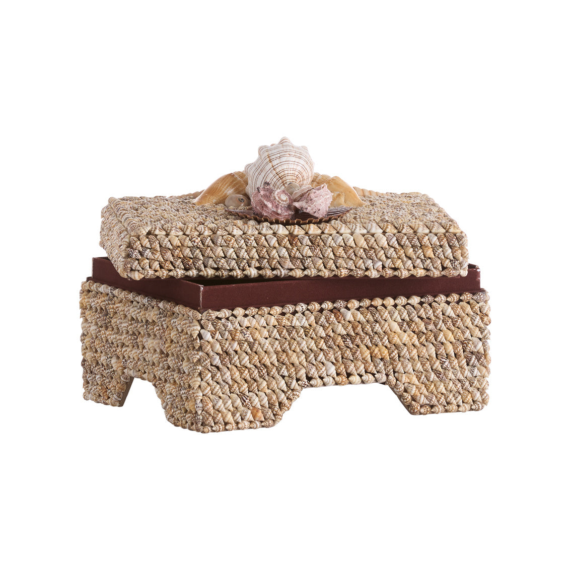Island Shell Box, front view - Starboard Lane