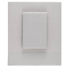 Silken Solid Sheet Set, Grey, styled on the bed - Starboard Lane