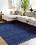Epic Hand-Knotted Wool Rug, styled in a room - Starboard Lane