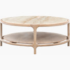 Eve Coffee Table, front view - Starboard Lane