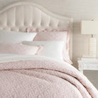 Washed Linen Quilt, Slipper Pink - Starboard Lane