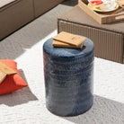 Faith Garden Stool, styled in a room - Starboard Lane