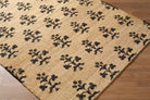 Fiorina Handwoven Jute Rug - Charcoal, detail - Starboard Lane