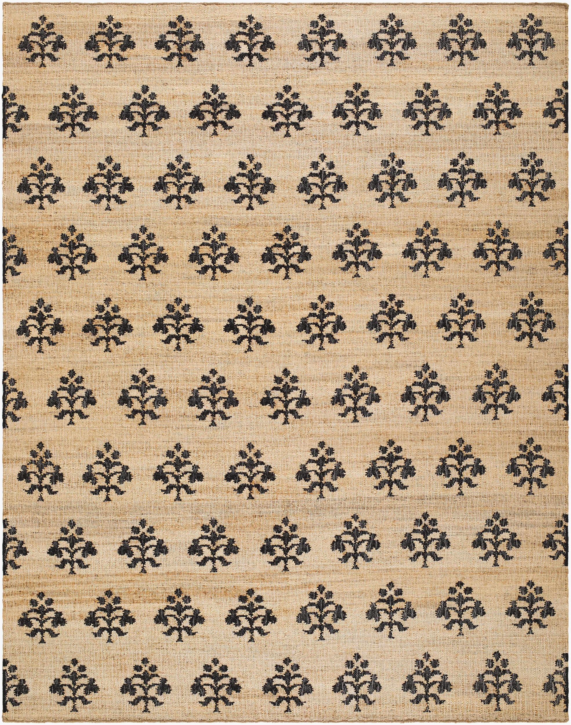 Fiorina Handwoven Jute Rug - Charcoal - Starboard Lane