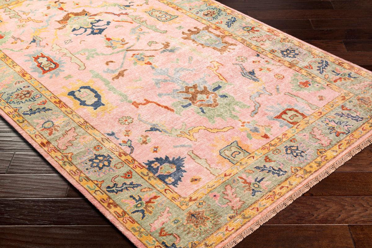 Hillcrest Hand-Knotted Wool Rug, detail - Starboard Lane