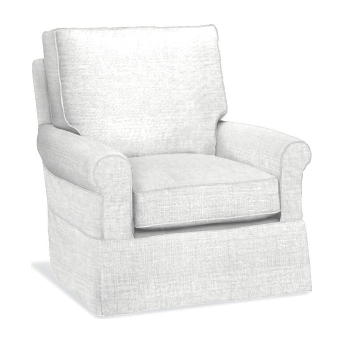 Honeymoon Swivel Glider, Harbor Canvas – Sail White - Starboard Lane