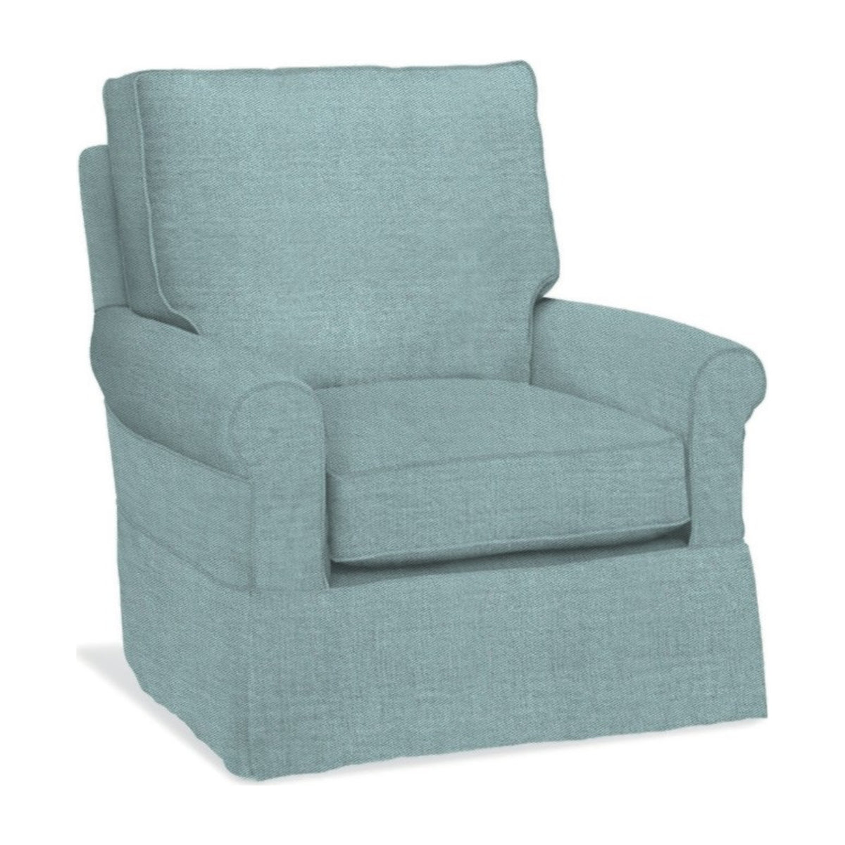 Honeymoon Swivel Glider, Harbor Canvas – Sea Mist - Starboard Lane