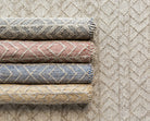 Ingrid Handwoven Rug, styled in a room - Starboard Lane