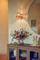 Issa Wall Sconce, styled in a room - Starboard Lane
