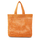 Farmer's Market Tote in Papaya, Jumbo