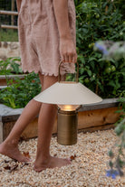 Kindle Rechargeable Table Lamp, styled in a room - Starboard Lane