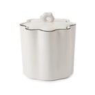 Le Marais Bath Accessories in Black, Cotton Jar