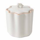 Le Marais Bath Accessories in Orange, Cotton Jar
