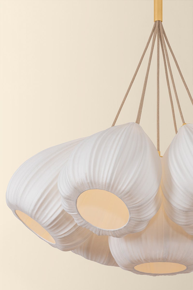 Livonia Chandelier, detail - Starboard Lane