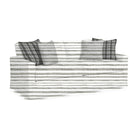 Maho Queen Sleeper Sofa, Shoreline Stripe – Driftwood - Starboard Lane