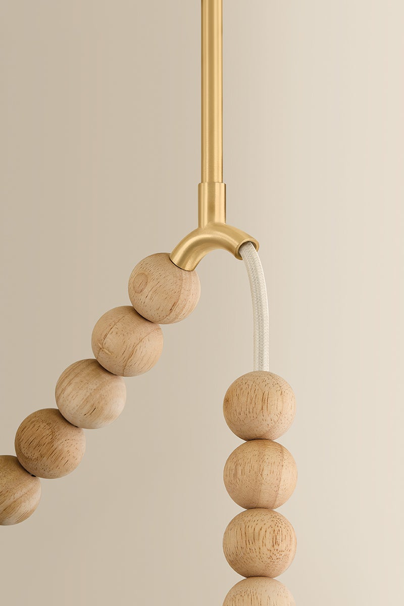 Makena Chandelier, detail - Starboard Lane