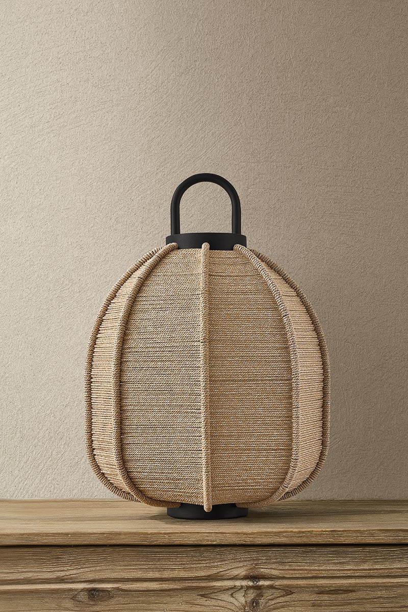Maltby Exterior Rechargeable Table Lamp, detail - Starboard Lane