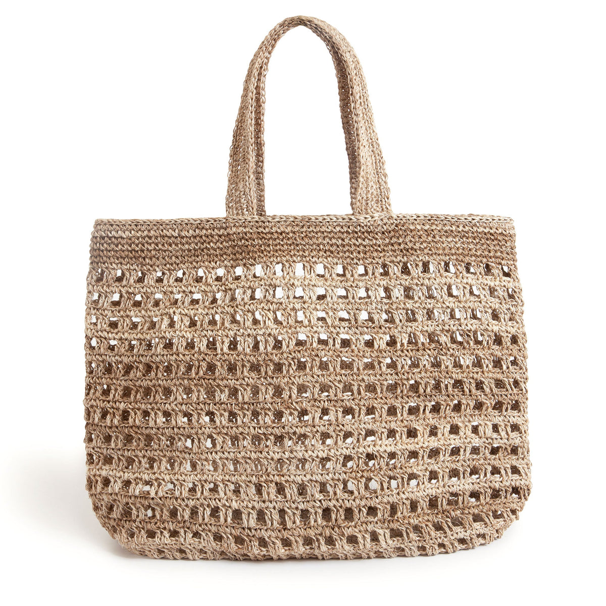 Farmer's Market Tote in Bianco, Jumbo