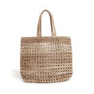Farmer's Market Tote in Bianco, Mini