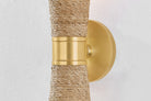 Mica Double Wall Sconce, detail - Starboard Lane