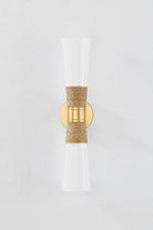 Mica Double Wall Sconce, detail - Starboard Lane