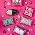 Not My Circus Needlepoint Pillow, styled - Starboard Lane