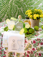 Margarita Linen Tea Towel, Set of 2, styled - Starboard Lane