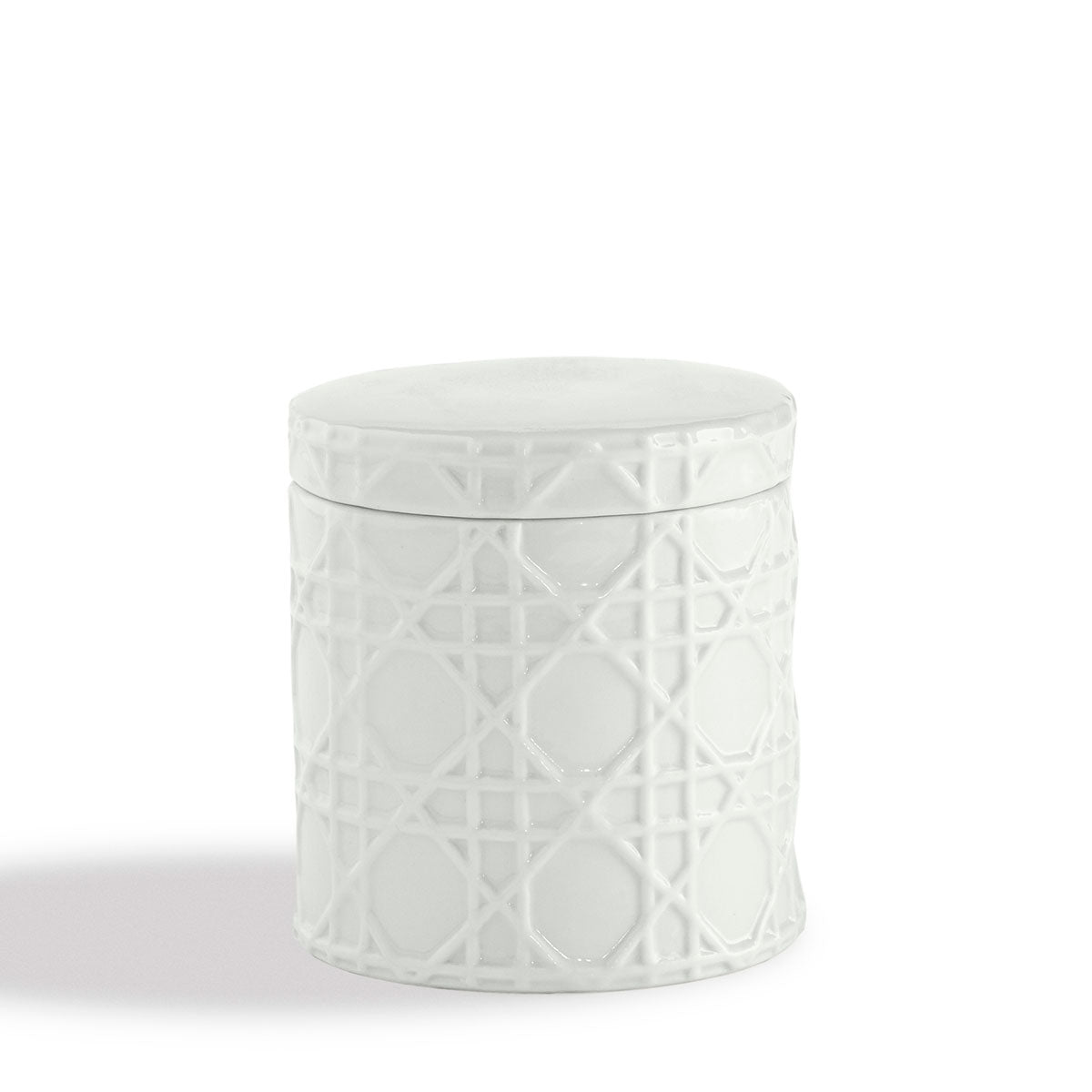 Rattan Bath Accessories, Cotton Jar