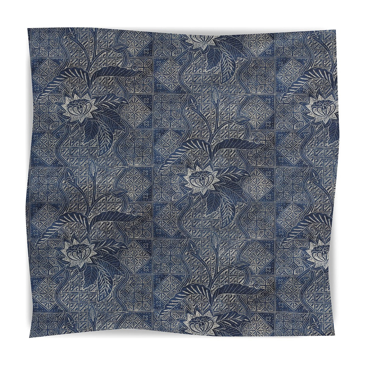 Calypso Batik Fabric - Indigo - Starboard Lane