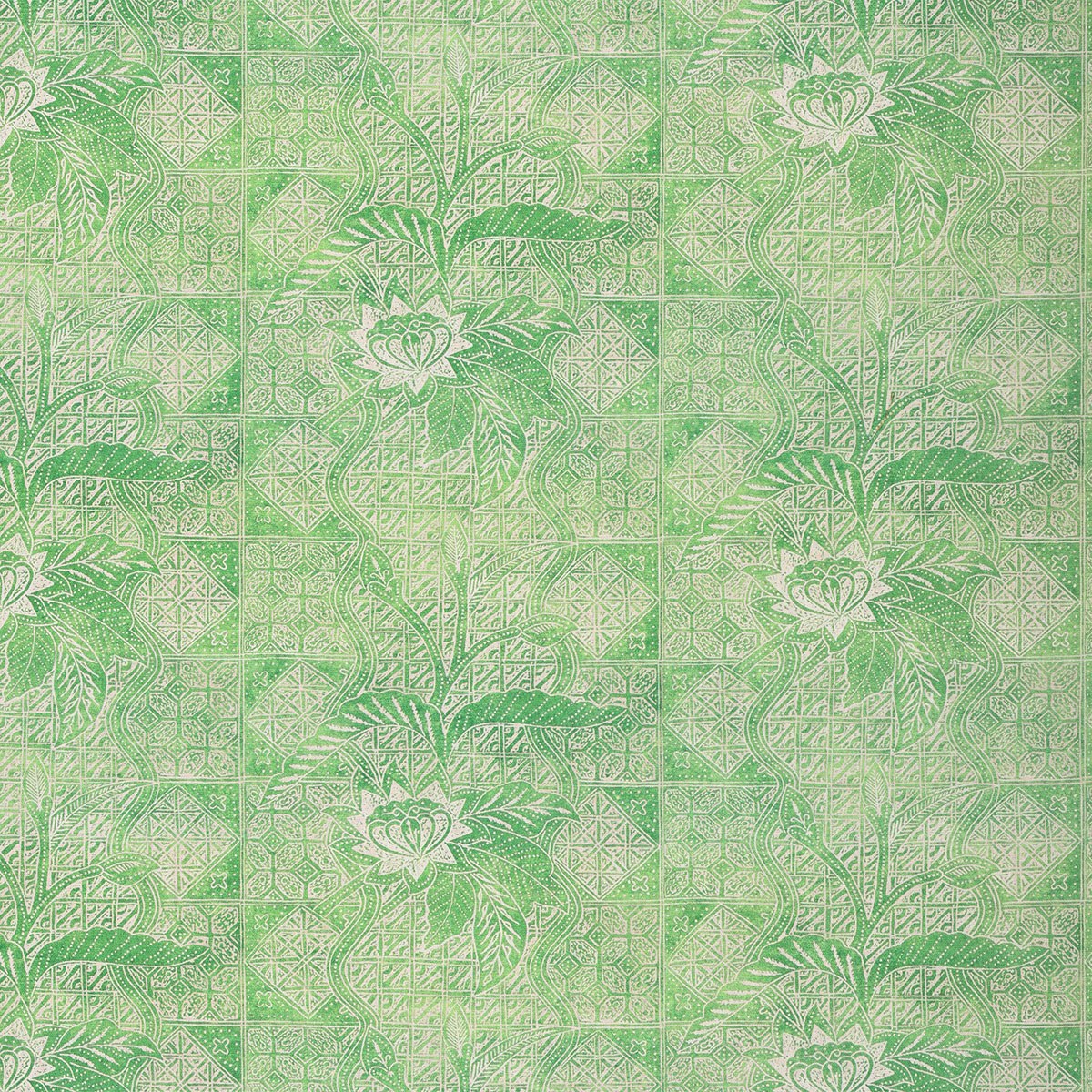 Calypso Batik Fabric - Leaf, detail - Starboard Lane