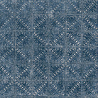 Garden Path Fabric - Indigo, detail - Starboard Lane