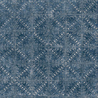 Garden Path Fabric Swatch in Indigo - Starboard Lane