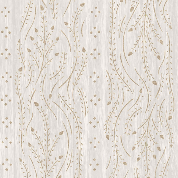 Inlay Wallpaper - Sisal, pattern detail - Starboard Lane