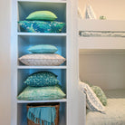 Ti' Punch Fabric - Caribbean, styled in a room - Starboard Lane
