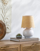 Stella Diminuta Table Lamp, styled in a room - Starboard Lane