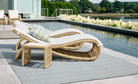 Diamond Indoor/Outdoor Rug, Slate/Light Blue, detail - Starboard Lane